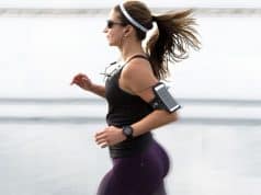 Defeatist Attitude Woman Running