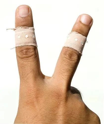 Wound Victory Sign
